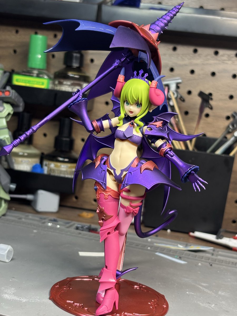 piyomode360's tweet photo. アルカナディア　ヴェルルッタ
つや消しメタリック塗装
ちっぱいはジャスティスや https://t.co/Hxa3dsMDxA