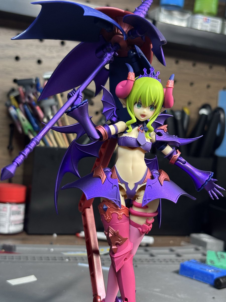 piyomode360's tweet photo. アルカナディア　ヴェルルッタ
つや消しメタリック塗装
ちっぱいはジャスティスや https://t.co/Hxa3dsMDxA