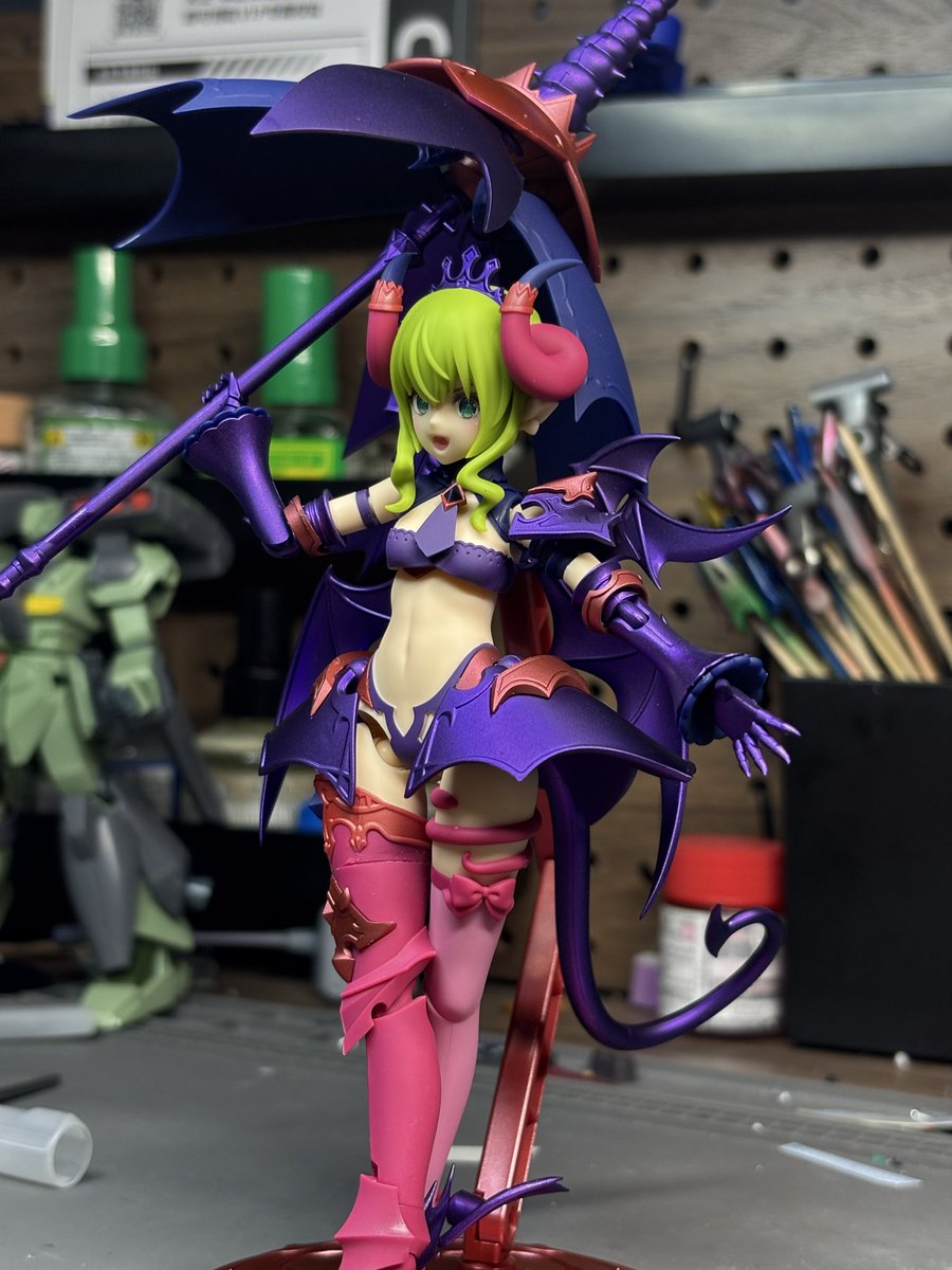 piyomode360's tweet photo. アルカナディア　ヴェルルッタ
つや消しメタリック塗装
ちっぱいはジャスティスや https://t.co/Hxa3dsMDxA