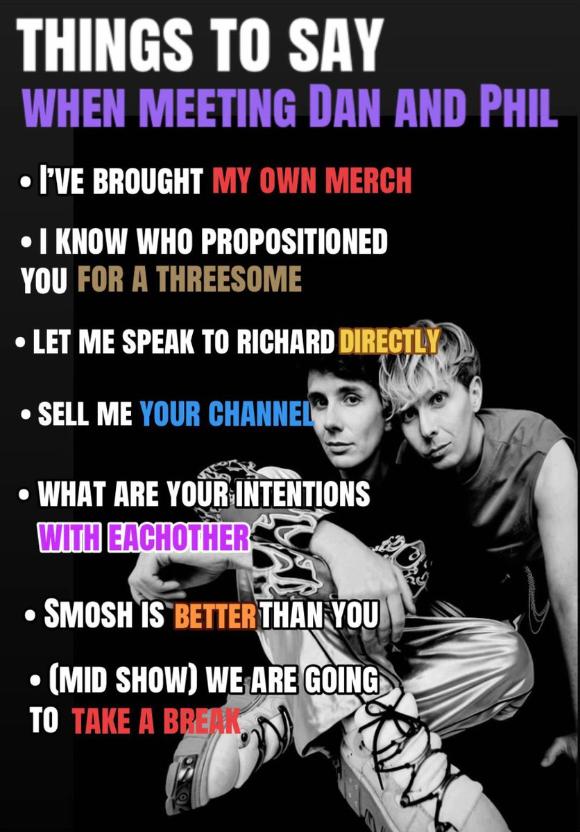 Lovelydeps's tweet photo. now substitute “Dan and Phil” with “money” https://t.co/CD0PCaqayi