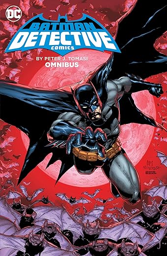 PeterJTomasi's tweet photo. Happy #BatmanDay! Check out all my Bat stuff in these 3 Omnibuses! https://t.co/OJPZIeqHGN