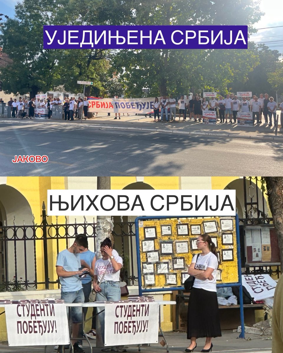 DJZEX18's tweet photo. Пицулићи ово је наш крај....#jakovo #srbija #vucic #blokaderi #surcin #sns https://t.co/mpPoVgVwRX