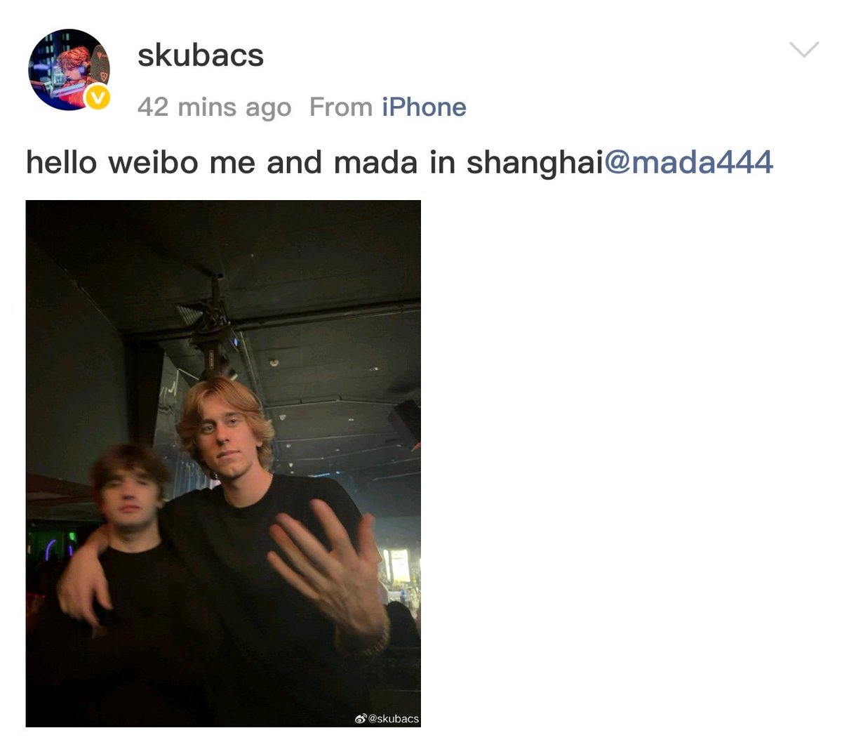 aasterlic's tweet photo. they're in shanghai (⁠ ⁠ꈍ⁠ᴗ⁠ꈍ⁠) https://t.co/gkdiKIeS0J