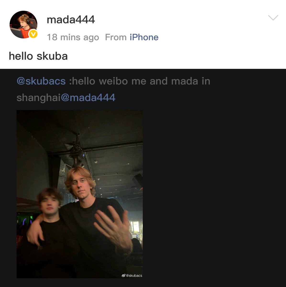 aasterlic's tweet photo. they're in shanghai (⁠ ⁠ꈍ⁠ᴗ⁠ꈍ⁠) https://t.co/gkdiKIeS0J