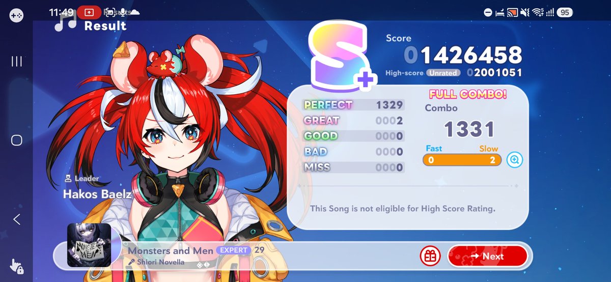 flanticia's tweet photo. [holodori] ホロドリ非公式段位 (holodori unofficial grade certification) ver.1 皆伝 Clear!

Stardust Capsule (Create) AP??
Thank you for the challenge!

Try the Custom 30 by Ha_L*-san : EL67D67U

#HolodoriUnofficialRanks https://t.co/qR6J3LJDcP