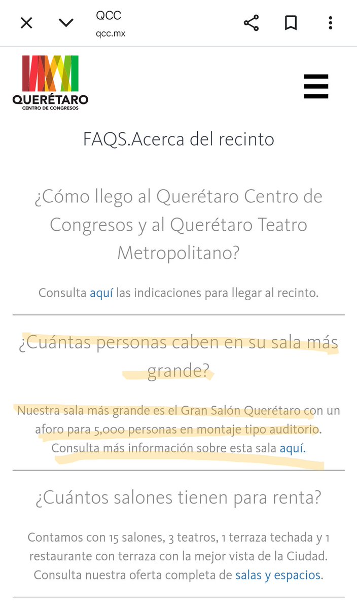 BernardoGR2000's tweet photo. @elgatopolitico_ Tantita madre, su capacidad son 5,000 personas... Con 5,000 ¿Creen que ganarán en Querétaro? 😂😂😂😂😂😂😂 https://t.co/c60ZZcIHb8