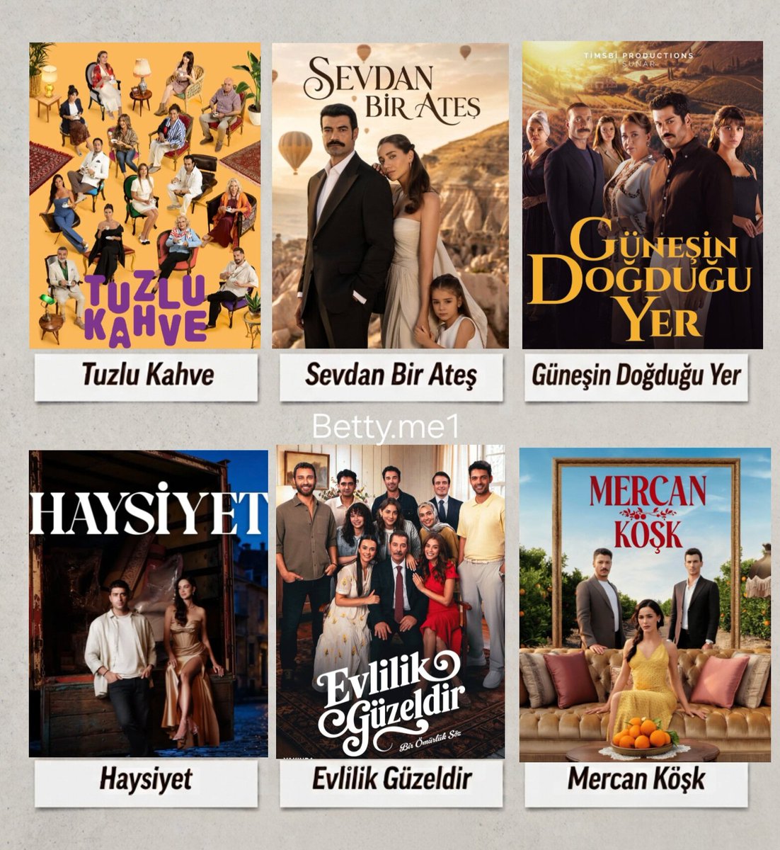 bettyymee1's tweet photo. Yeni çıkan dizilerden favoriniz hangisi? https://t.co/R8jnbEVSO5