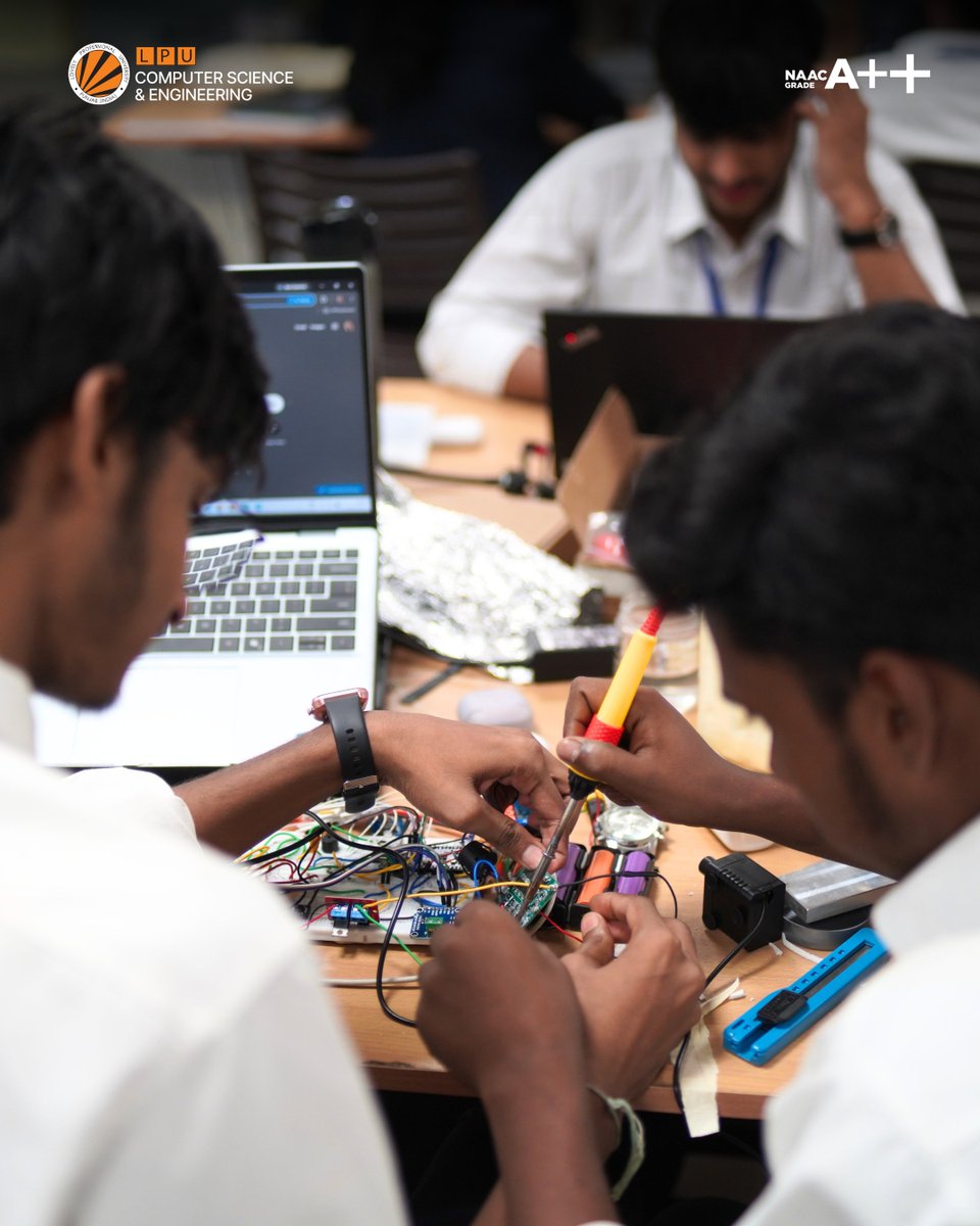 scselpu's tweet photo. GEAR UP Season 5 was all about turning ideas into impact. From AI-powered solutions to tech-driven products, LPU’s brightest minds came together to build, experiment, collaborate and solve real-world challenges. 💻⚡

36 hours. One mission. Countless ideas brought to life. 

Smart India Hackathon, Student Innovation, Artificial Intelligence, Technology, Product Development, Hackathon

#SmartIndiaHackathon #LPUCSE #StudentInnovation #Hackathon
