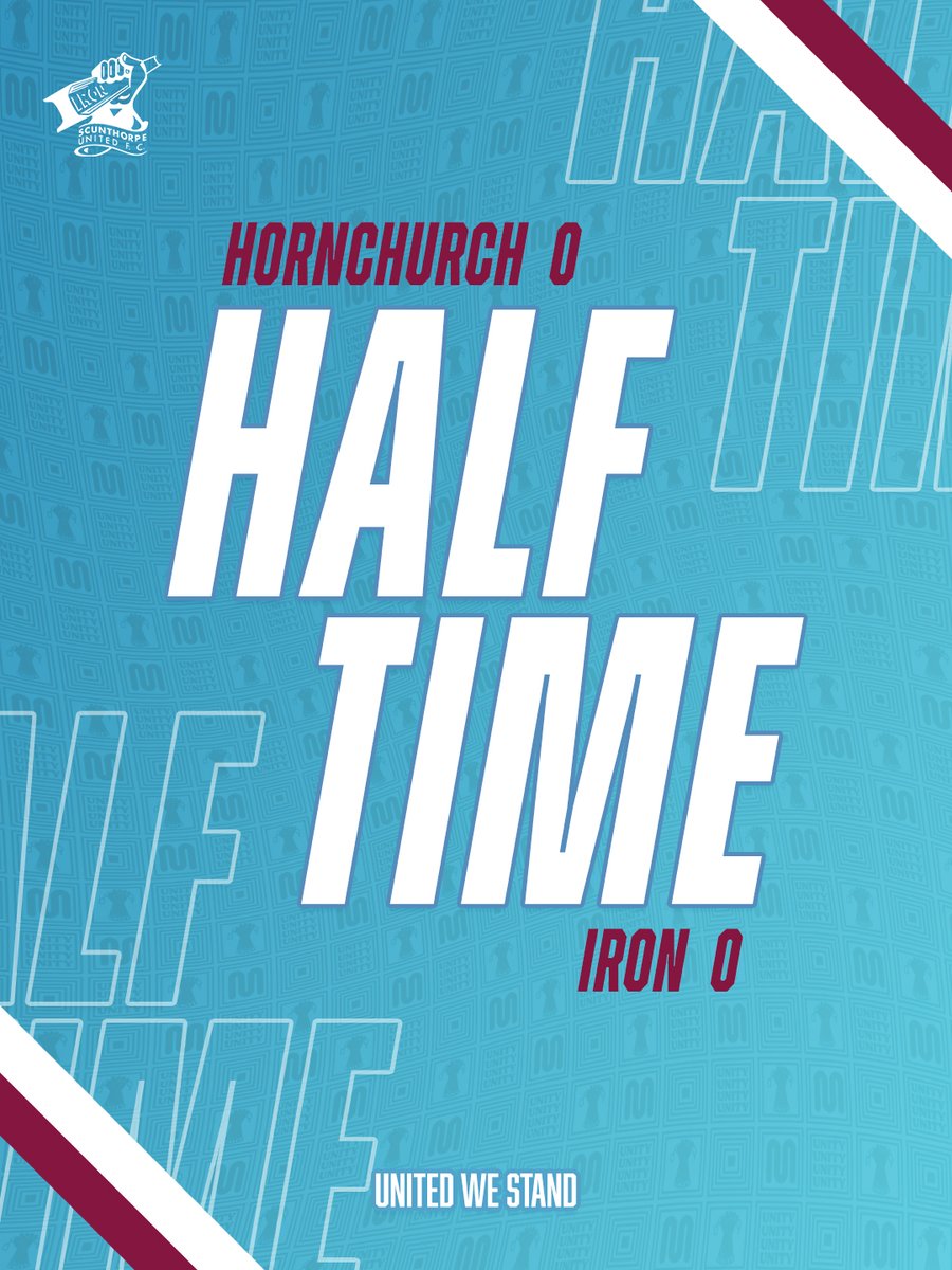 SUFCOfficial's tweet photo. ⚽️ 𝐇𝐀𝐋𝐅-𝐓𝐈𝐌𝐄

Level at half-time.

(HORNCHURCH 0-0 IRON)

#UTI #IRON https://t.co/APrRNtGwwy