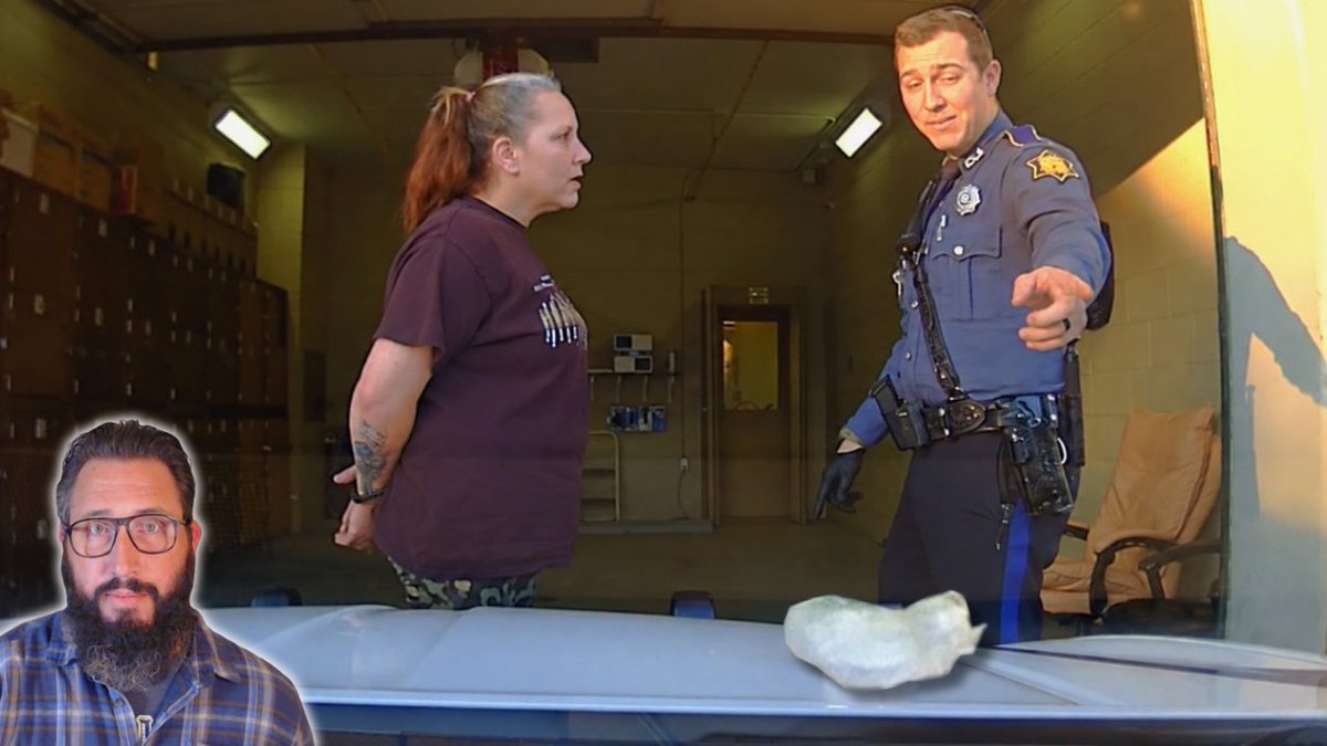 johnbryanesq's tweet photo. Amanda Prince was caught driving on a suspended license, and so she was arrested. She was about to be processed at a local jail. It wasn’t that big of a deal - just a traffic violation. But she had no idea that the cop arresting her was corrupt, and he just planted a bag of cocaine on her. 

He throws the bag of drugs on the hood of his police car… and she is in utter disbelief, as she realizes that she’s being framed by a police officer. Amanda was jailed and charged with a serious felony that would send her to prison for years. 

But what nobody realized at the time, including her own public defender, there was actually a camera that caught this corrupt cop planting the drugs.

Full video 👇