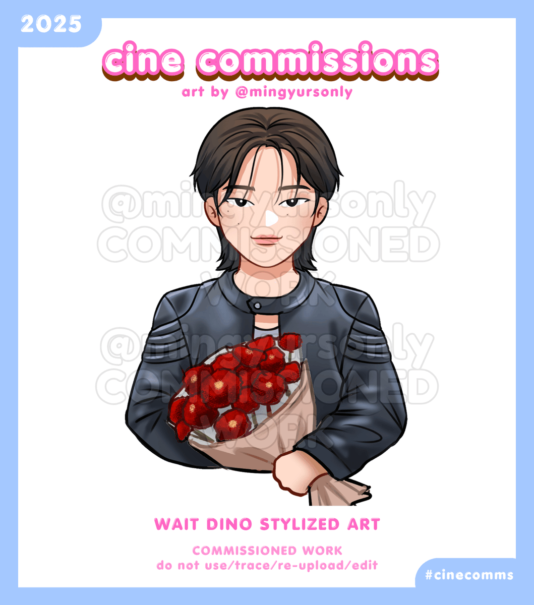 mingyursonly's tweet photo. 📁 — portfolio ♡ #cinecomms
꒰ dino wait shirt artwork ꒱

[ ♡ and ↻ are appreciated ]

t. svt 디노 lee chan wait art graphics bday cse cupsleeve inclu kit edit poster digital art comms illustration design chibi stickers keyring fan support kpop event concert freebies ph https://t.co/RDxT71qq1f