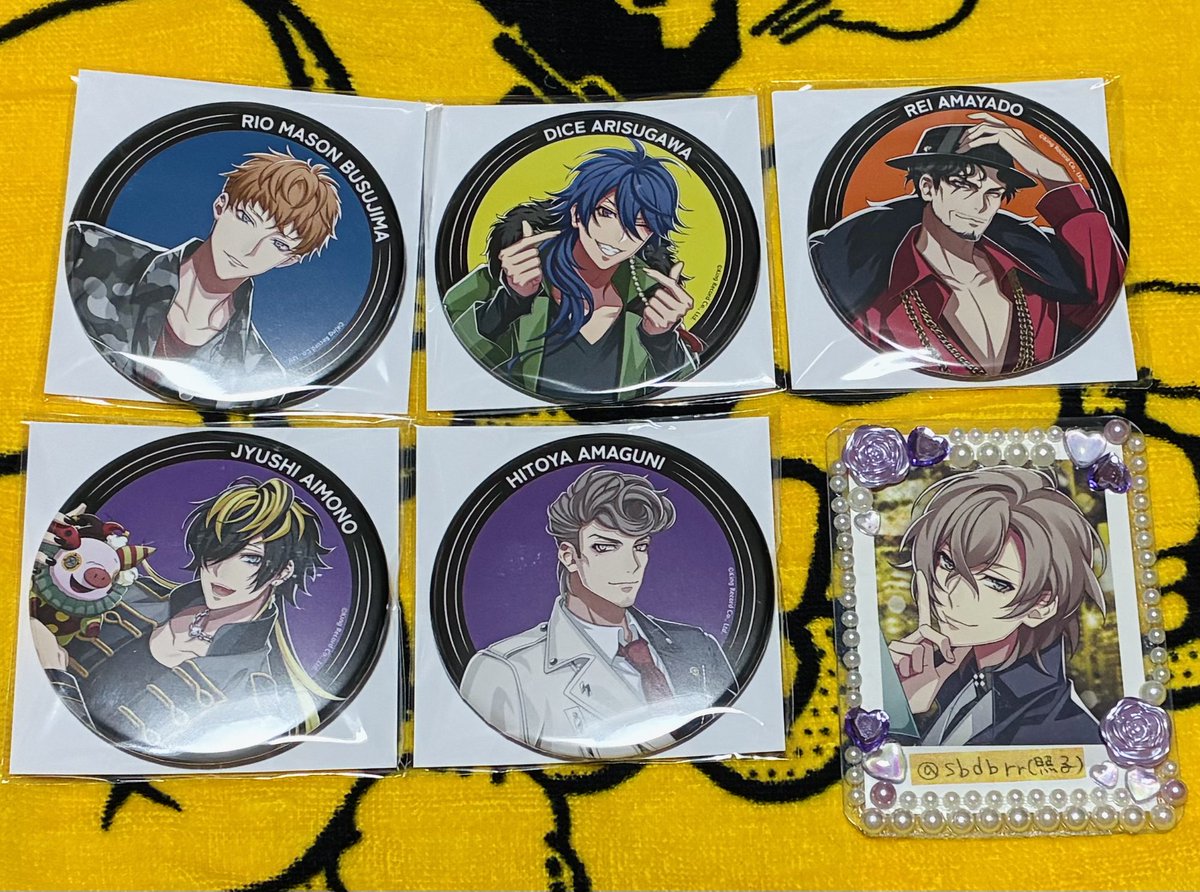 sbdbrr's tweet photo. 【交換】ヒプマイ ヒプノシスマイク 缶バッジ 12thライブ Birthday ver.

譲: 理鶯、帝統、零、十四、獄
求:幻太郎

郵送での交換でお願いします。検索からもお気軽にお声がけください〜 https://t.co/pit1dq7LkD