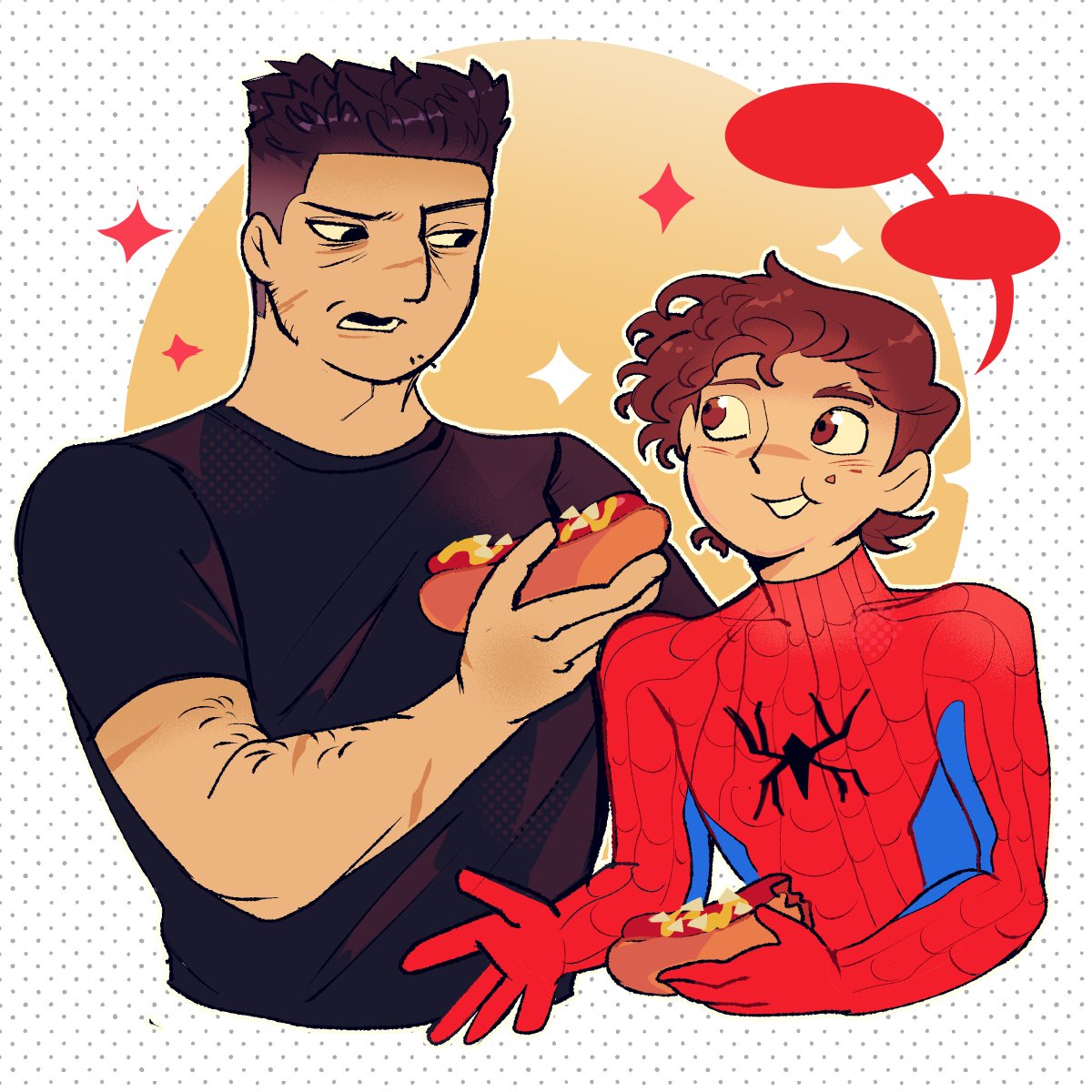 clausilly's tweet photo. me and the bestieeee #spiderman https://t.co/lXQLn1sUQL