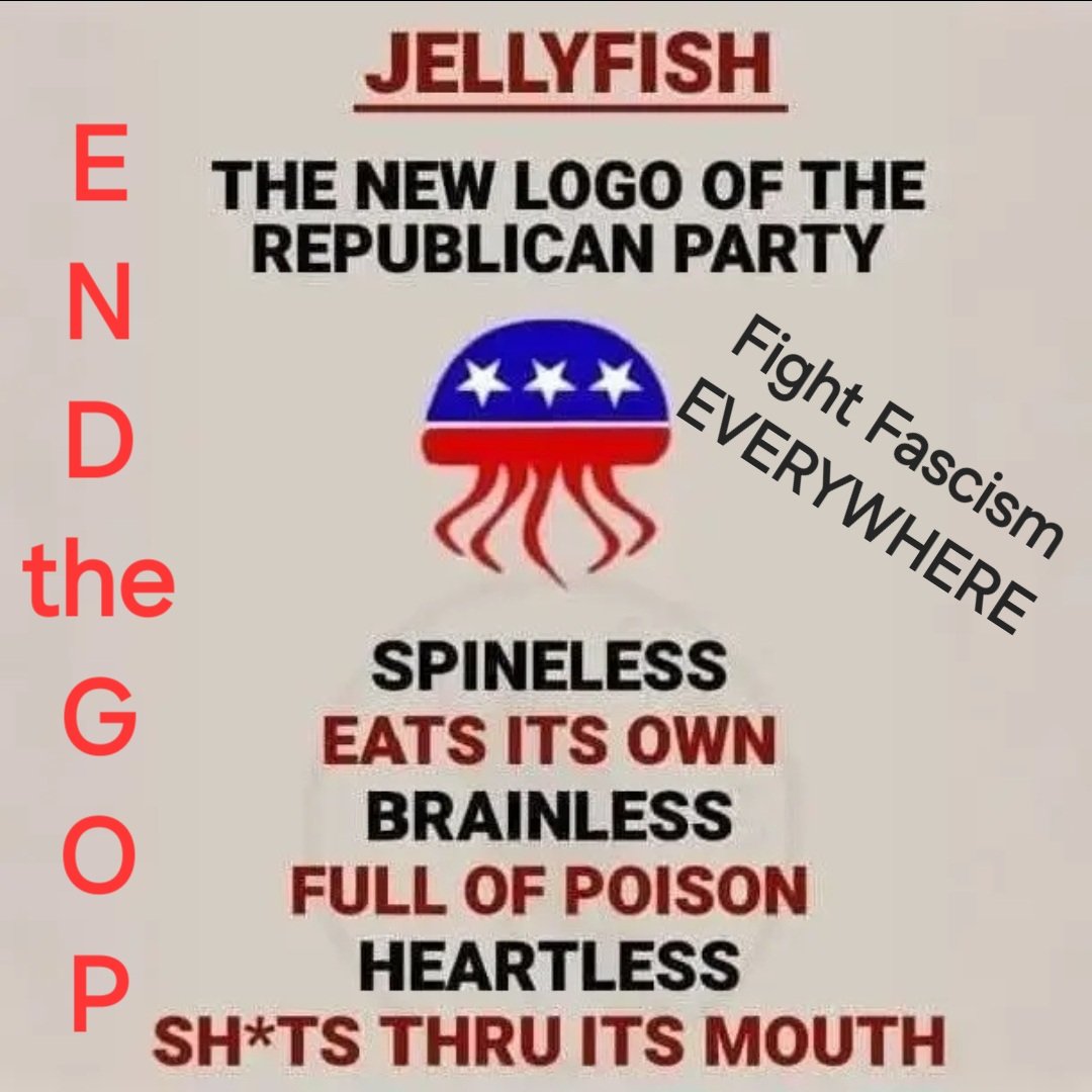 BWAnonymous1's tweet photo. @Republicans Your math ain't mathin' . Your whole party only makes 77.2m, and you're losing the faith of your base faster than any other time in history of losing.#EndtheGOP #EndGameCapitalism
We all suspect that this is the end of the Republican party. As it should be.
#EndRacism ๐ซก๐บ๐ธ https://t.co/82iUCGieWB