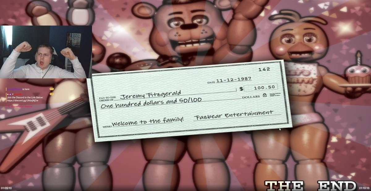 JXSH_084's tweet photo. i might be the worst fnaf 2 player ever but we finally beat the game. what a grind https://t.co/RIixgWIKVO