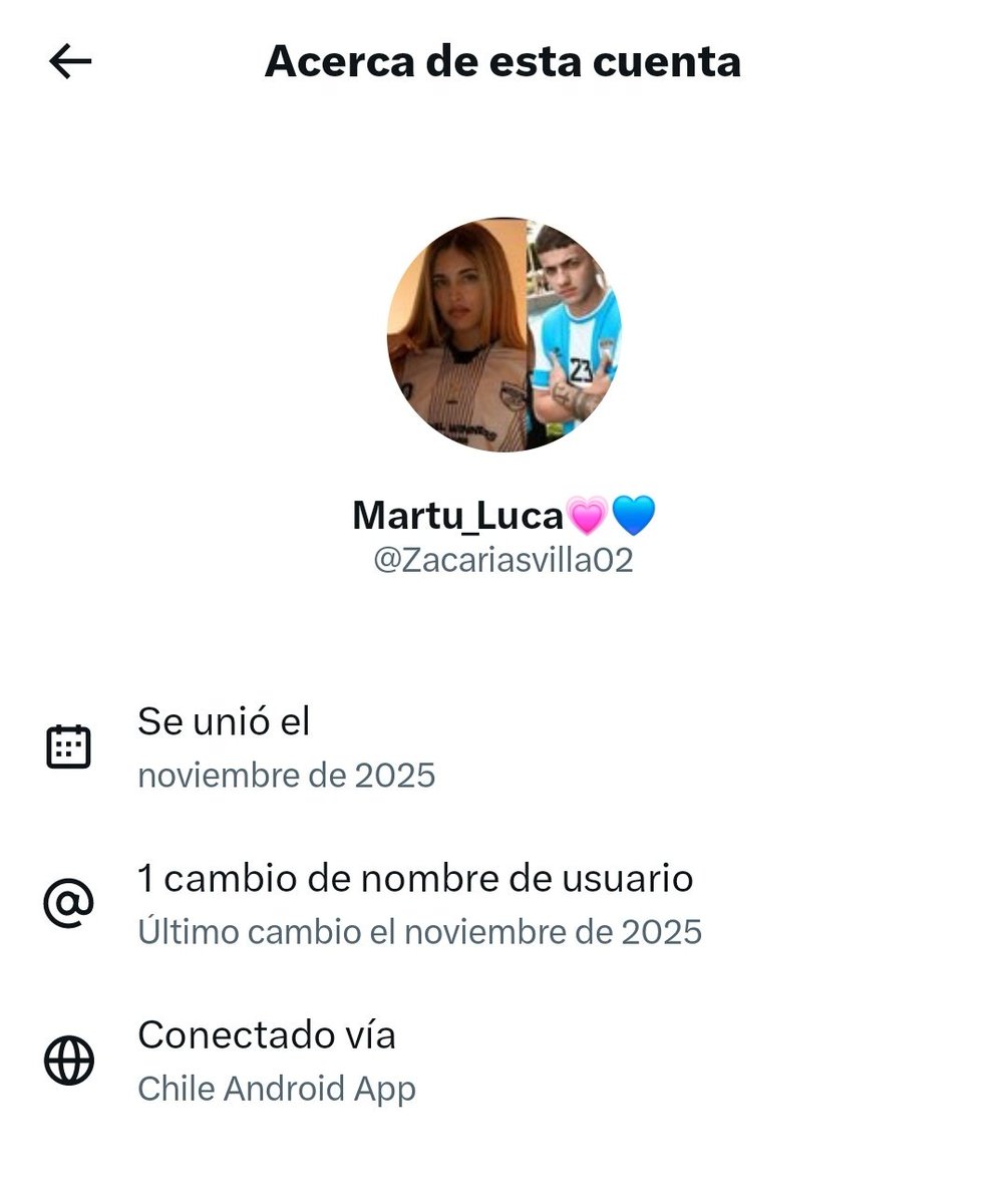 SandraC_1999's tweet photo. @martinpepa Lo que sucede es que esa cuenta es de un hater Chileno que acosa desde hace un año a @martuupereyra inventandole romances, fakes con IA y amenazandola de muerte y todo porque no le cumplió su shipp.
Además tiene amigos igual de enfermos que le dan difusión y se crean multicuentas https://t.co/mJuX5KrUR1
