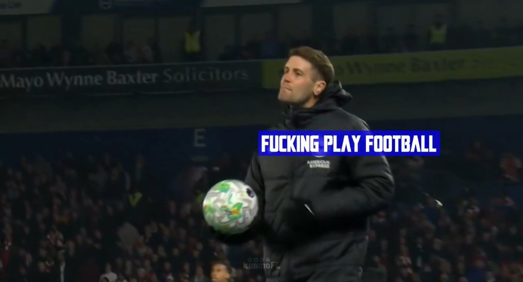 bantersfanfc's tweet photo. @WelBeast Hurzeler took it personal from last season when Arsenal were waseting time and protected from PGMOL https://t.co/eXUwKOX23Q