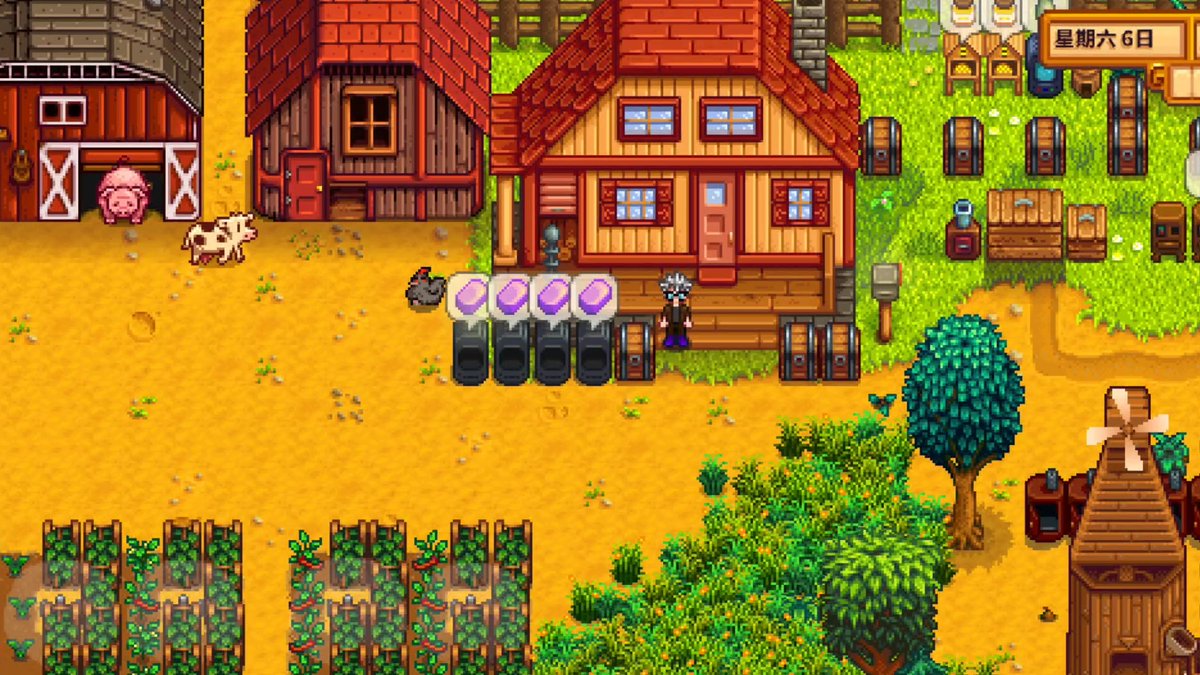 bibii299972's tweet photo. Just logged 2hrs of cozy farm work u0026 beat the daily dungeon in Stardew Valley—perfect low-key Saturday vibes!， https://t.co/WyLzeMfST7