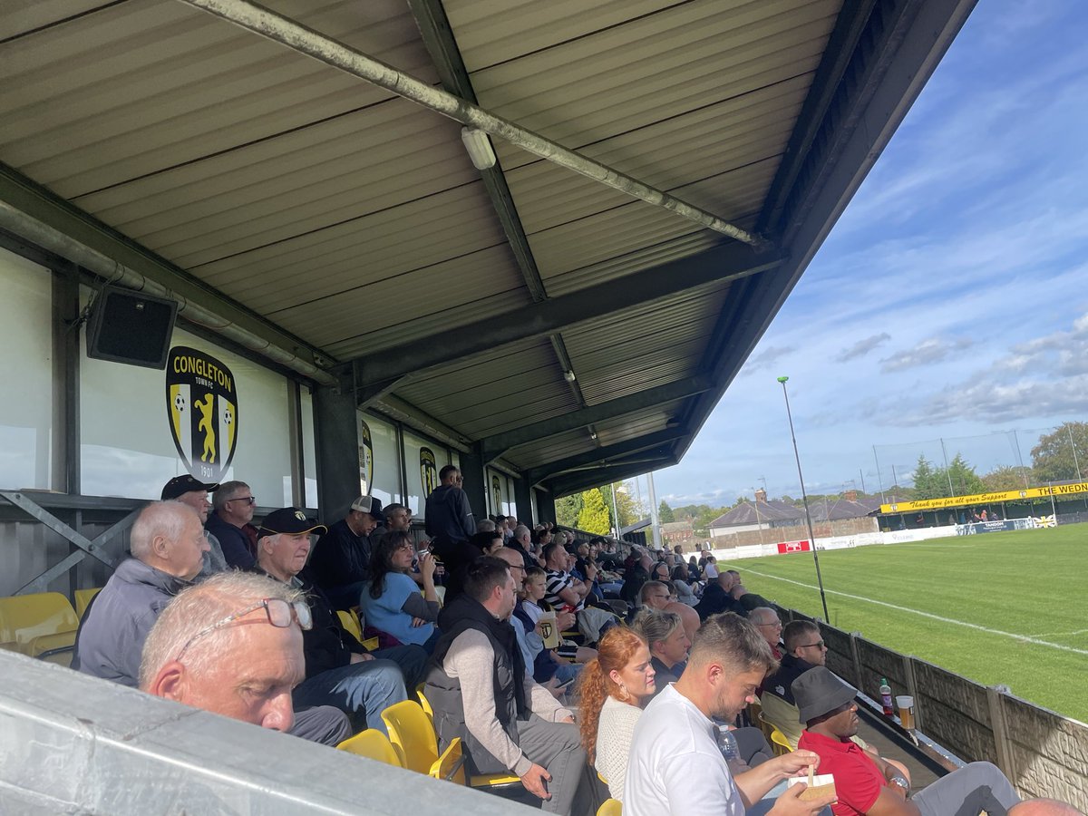 SimonHumphreys1's tweet photo. A penalty on 73 mins saw @CongletonFC beaten 1-0 at home by @lichfieldcityfc in front of more than 500. #Congleton https://t.co/0Yq5Xpcjo3