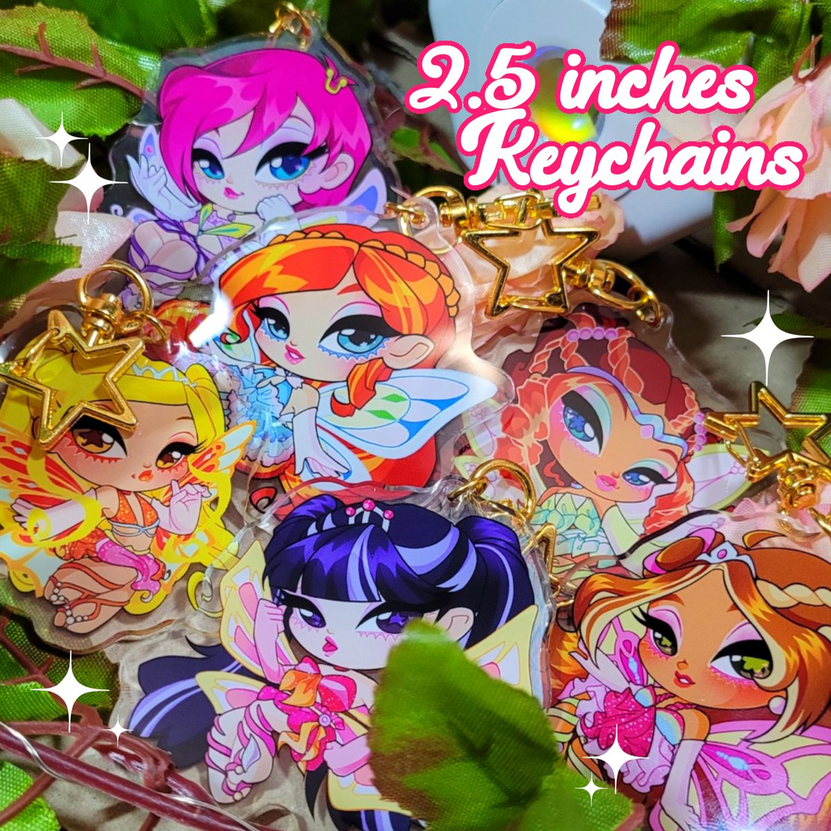 Customew_collab's tweet photo. Vibrant colors. Flawless CMYK printing. Zero cheap materials. 🛠️✨

When the print quality matches the stunning artwork, the results speak for themselves. It was an absolute pleasure bringing jelliemia_art's magical creations to life in premium acrylic!

🎨 Artwork: jelliemia_art 👇 Craft your premium merch: Link in bio.
#ArtMerch #AcrylicStandees #CustomKeychains #ArtistOnTwitter #MerchMaker