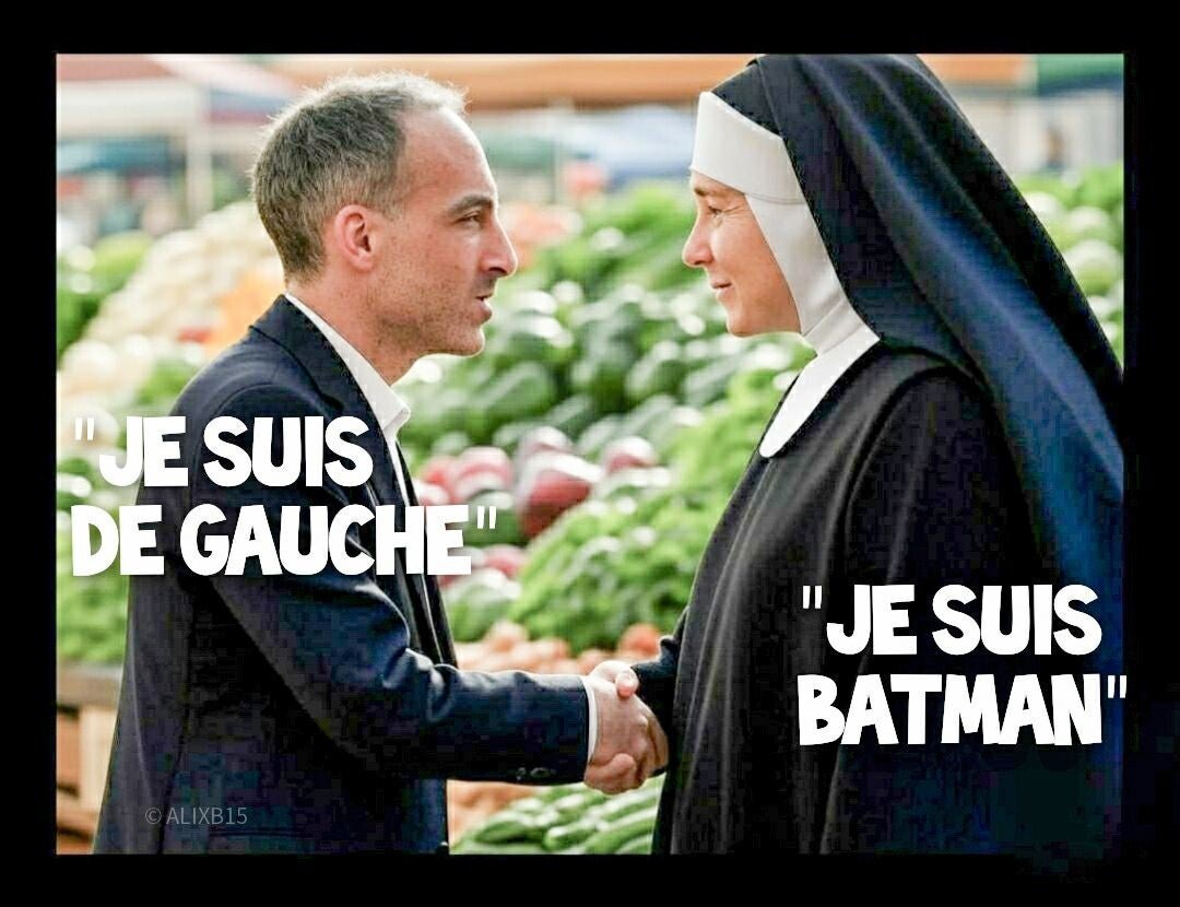 DamienFrad1's tweet photo. @VolodimirZelen1 Ce sarkozyste n’est pas de gauche, c’est pourquoi il dit les mêmes conneries que le reste de la droite... 🤷 https://t.co/FxLE524t6w