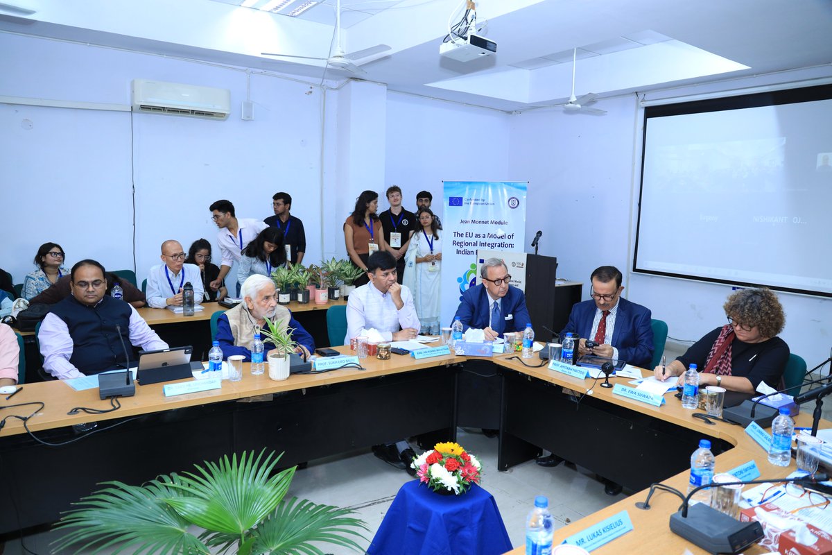 spsrichandan's tweet photo. Organised an International Conference on “Regional Integration in a Turbulent World: The European Union Experience and Global Perspectives” at @sisjnu_official, JNU on 10–11 September 2026. Honoured by the presence of distinguished diplomats, scholars and policymakers. https://t.co/ze35MXTvWj