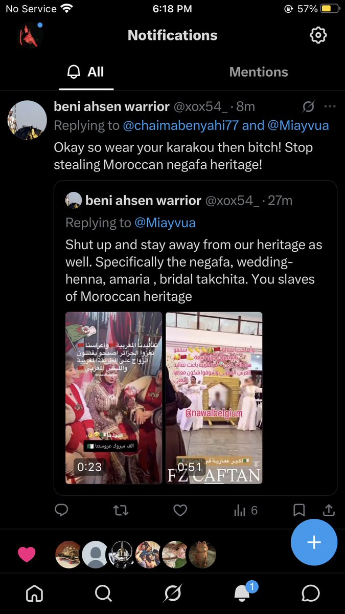 Miayvua's tweet photo. I literally just complimented my tradition 
Look at the mtfkr I got 😭
More than 5 quotes and got the audacity to call me obsessed 🤡 https://t.co/YfYQnHtbAp