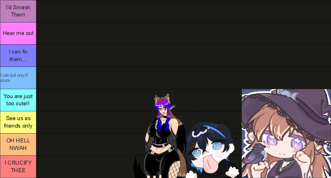 ravelythhex_VT's tweet photo. WE ARE DOING A SMASSH OR PASS FOR NEXT SATURDAY!! 
The deadline to submit your models/oc's will be Friday, 9/25!! Submit any form of art of your oc/model! Me, @ShiruVtuber, and @mercifulm1mix will be tiering your art! 
#smashorpass #vt #ENvtuber #vtuber #stream #streamer https://t.co/EPSocpzkdB