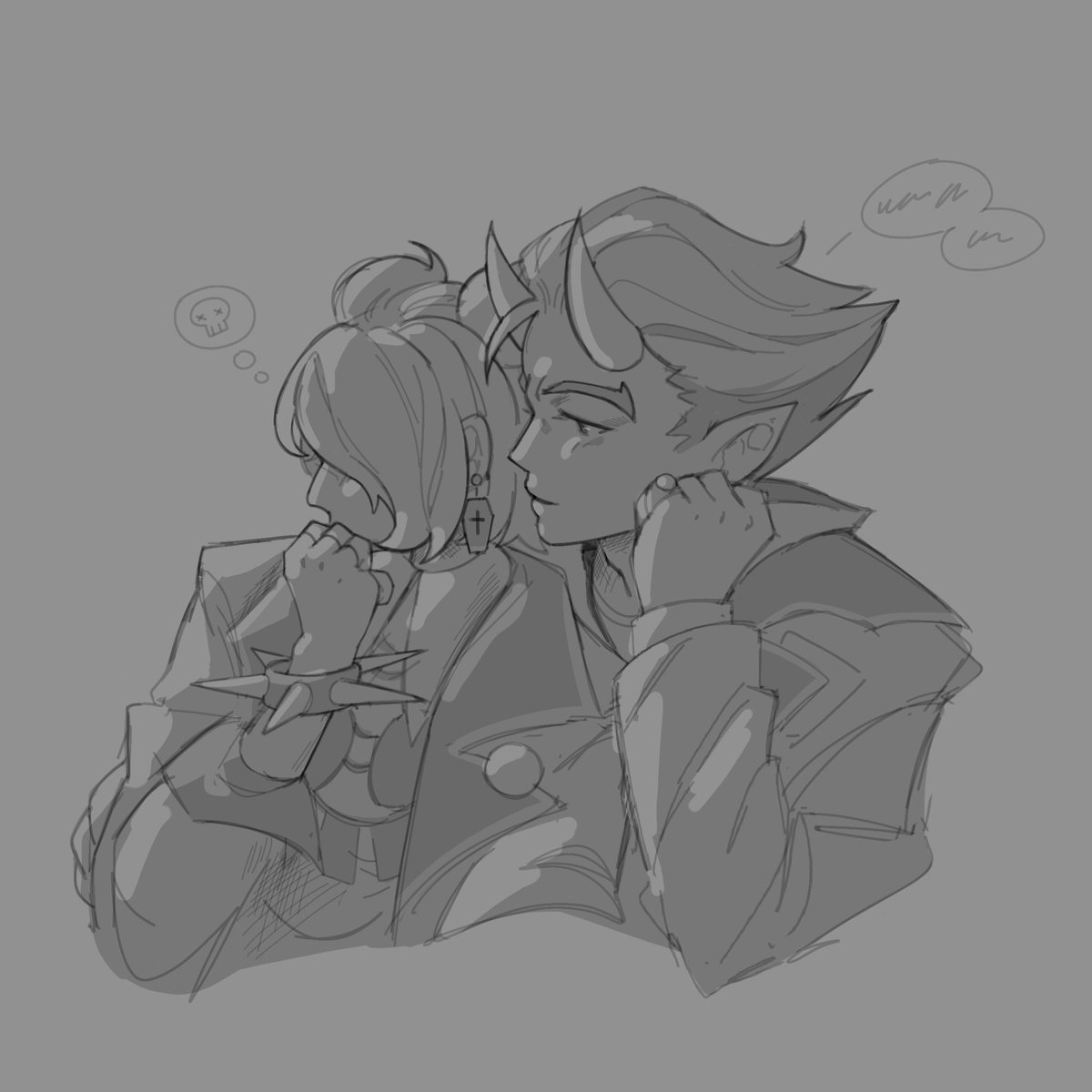 _pon1414's tweet photo. Personal translator 

#necrofencer #goldengraves https://t.co/DTMjOX6imy