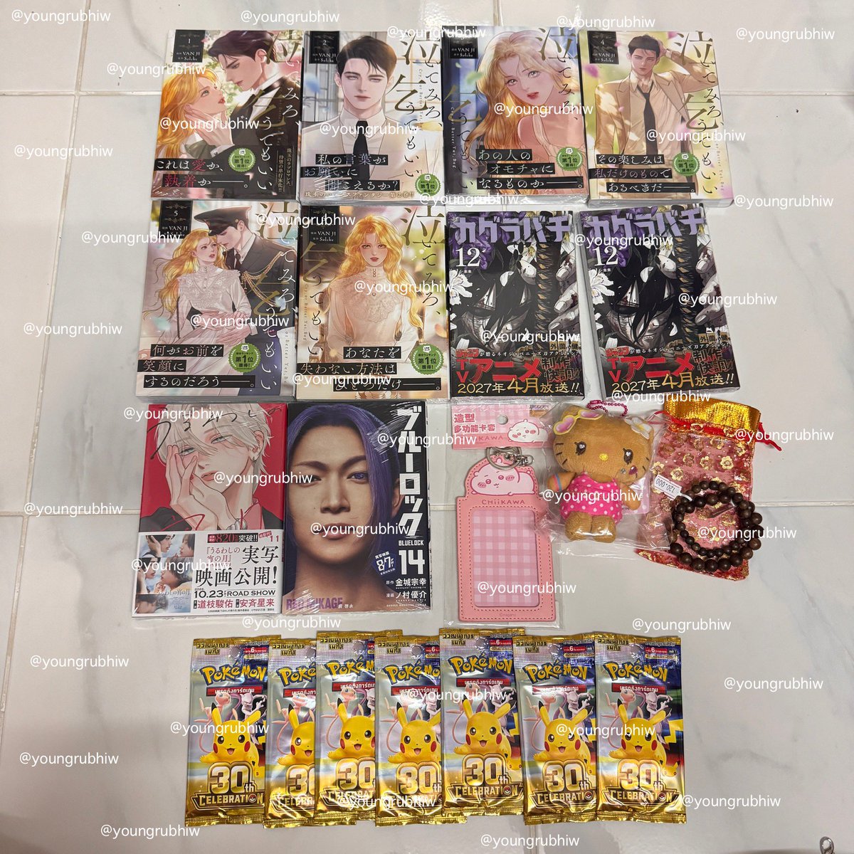 youngrubhiw's tweet photo. <หิ้วของ🛍>
#Kinokuniya #Animate #ถ้าไม่ร้องก็จงอ้อนวอนซะ #BlueLockLiveAction #Chiikawa #Sanrio #Pokemon #การ์ดโปเกม่อน
🗓รอบ : 19.09.26
🚚จัดส่งสินค้าภายใน 22/9 นะคะ
⎯ ขอบคุณลูกค้าทุก ๆ ท่านที่ไว้วางใจและมาใช้บริการร้านของเรานะคะ 🥰🙇🏼♀️💖—
🫶🏻บางรายการแม่ค้าไปหิ้วให้รอบ 20/9 แทนนะคะ🫶🏻
#young_update