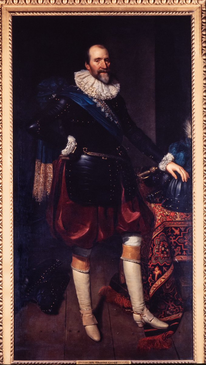 RASkibinski's tweet photo. @17thCenturyLady After 10 months on Bermuda building two ships out of one shipwreck Sir Thomas Gates arrived in Jamestown and order evacuation to Newfoundland. Baron De La Warr turned them back and proceeded with the counter-offensive. I want a gritty I English-Powhatan War movie.
#StuartSaturday https://t.co/i9ElQOW7uq