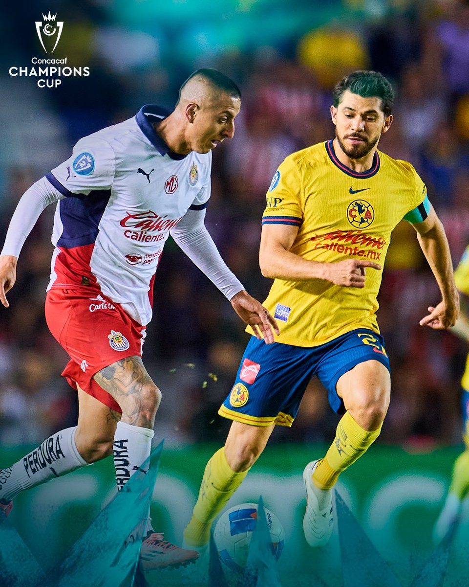 TheChampions's tweet photo. La última vez que América y Chivas se enfrentaron en Concachampions 🔙📺

¿Quién ganará el Clásico de México este fin de semana? 💬 https://t.co/GJzYIvDvly