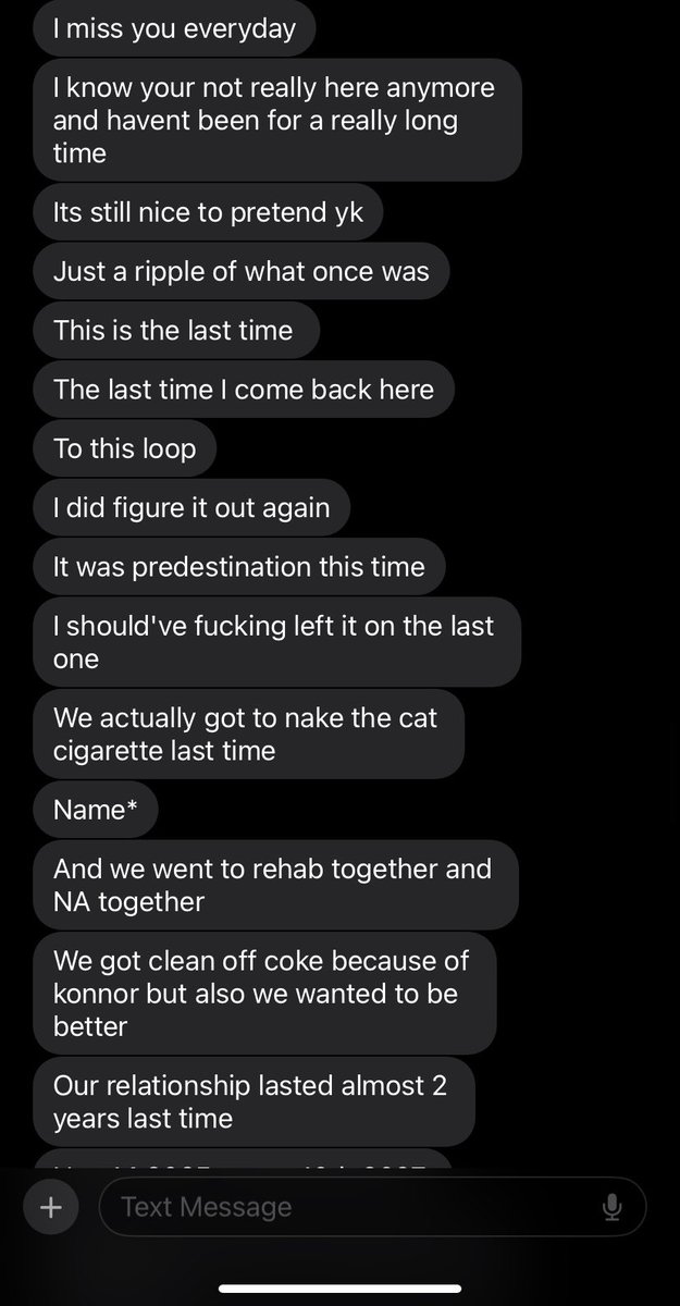 bayhrbrcalcount's tweet photo. Omfg my schizophrenic ex texted me last night and idk wtf he’s talking about https://t.co/SGJSAAvfxA
