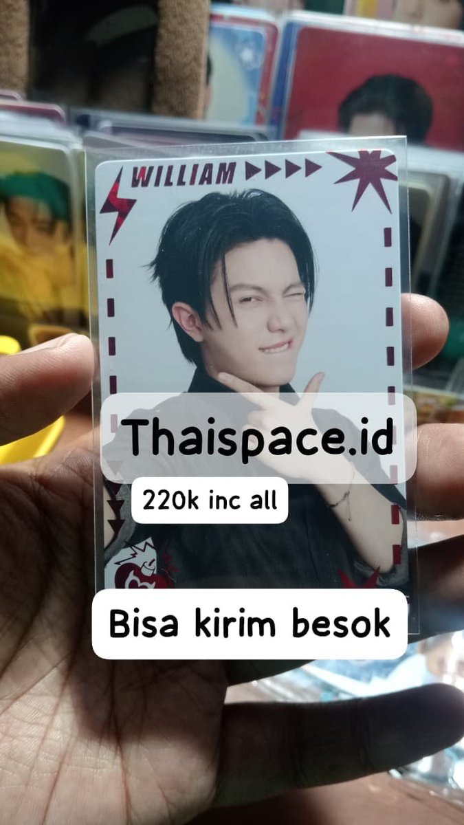 thaispace_id's tweet photo. Wts Secret card William You maniac series

Internasional ship, shoppe ekspor 🙏
Bisa Co Oren 

#ตลาดนัดgmmtv
#youmaniac #จีเอ็มทีวี  #internasional https://t.co/frXOHS8IBg