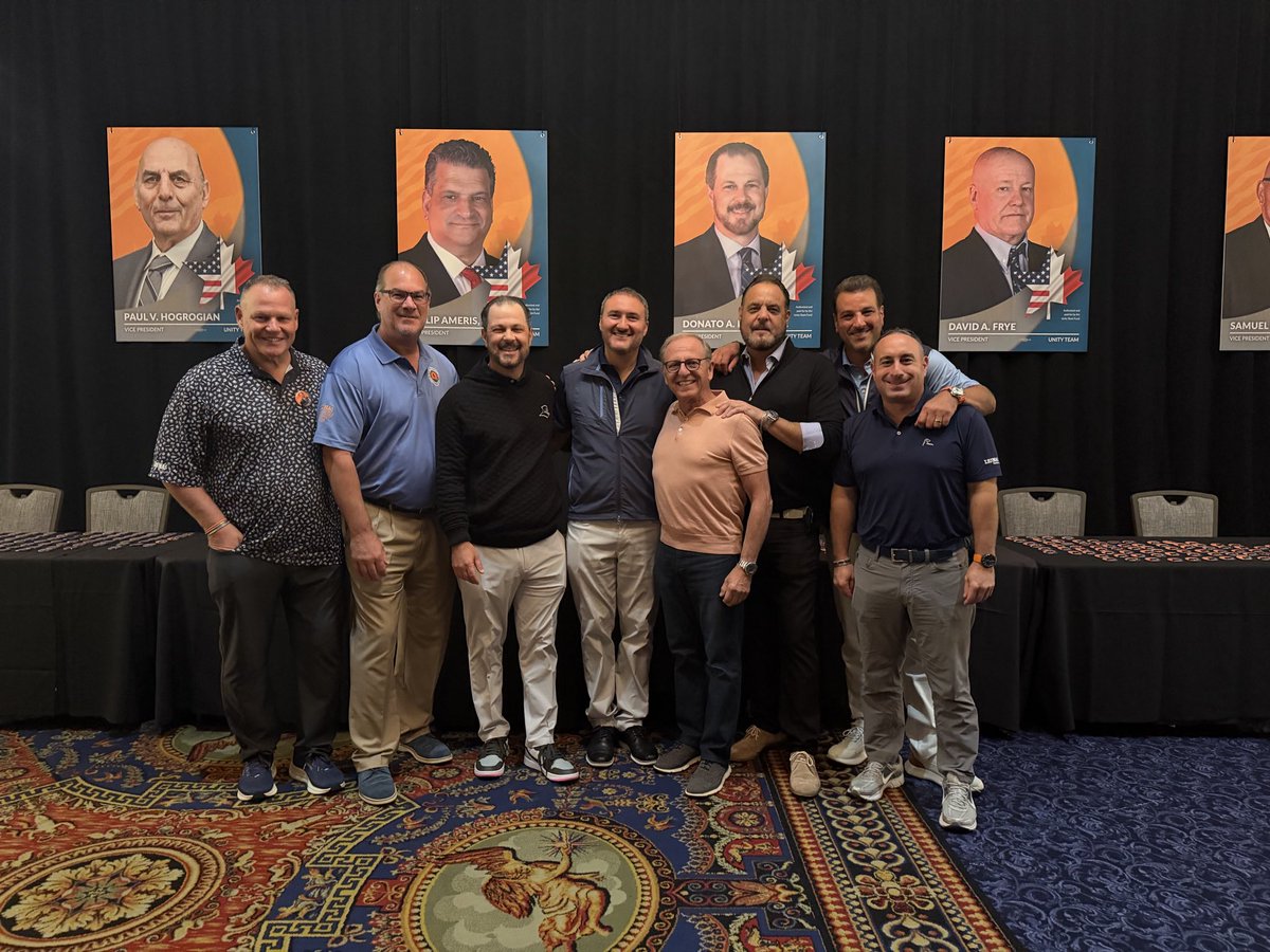 joemancinelli's tweet photo. The best General Executive Board and LiUNA Family out there! Looking forward to a strong week ahead as we stand united to mark our 27th International Convention https://t.co/4BiGjKAXWl