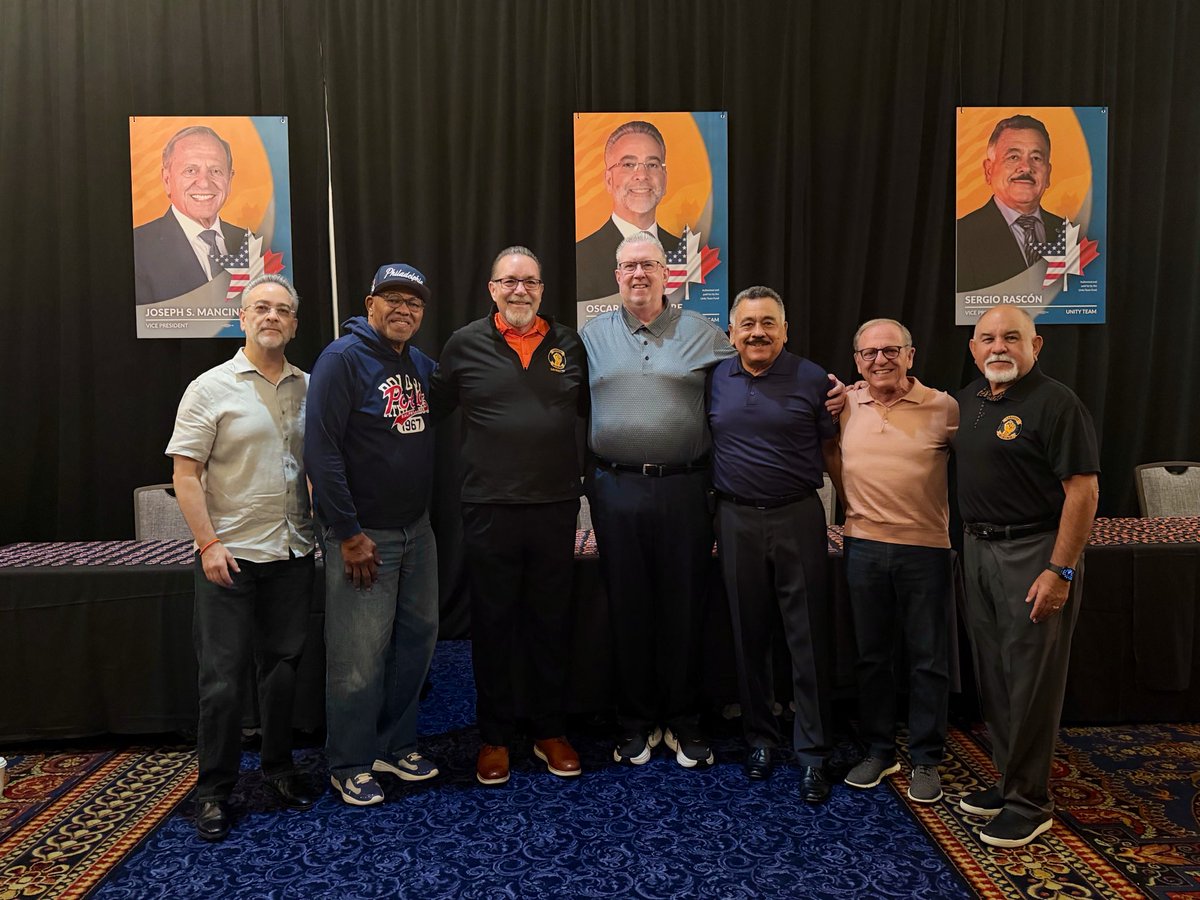 joemancinelli's tweet photo. The best General Executive Board and LiUNA Family out there! Looking forward to a strong week ahead as we stand united to mark our 27th International Convention https://t.co/4BiGjKAXWl