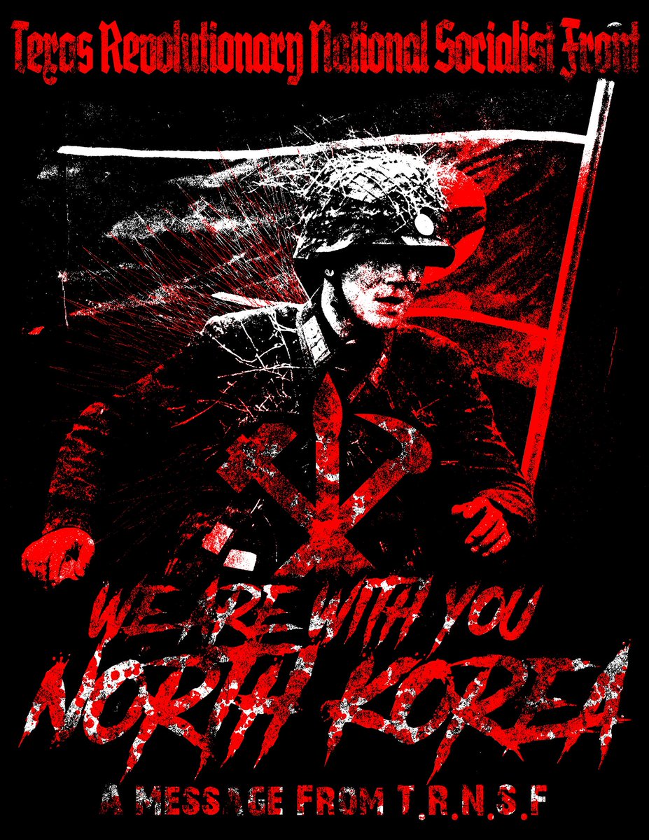 texasjucheist's tweet photo. FROM THE BELLY OF THE BEAST WE ARE WITH YOU NORTH KOREA !! https://t.co/3nP5xXKUAS