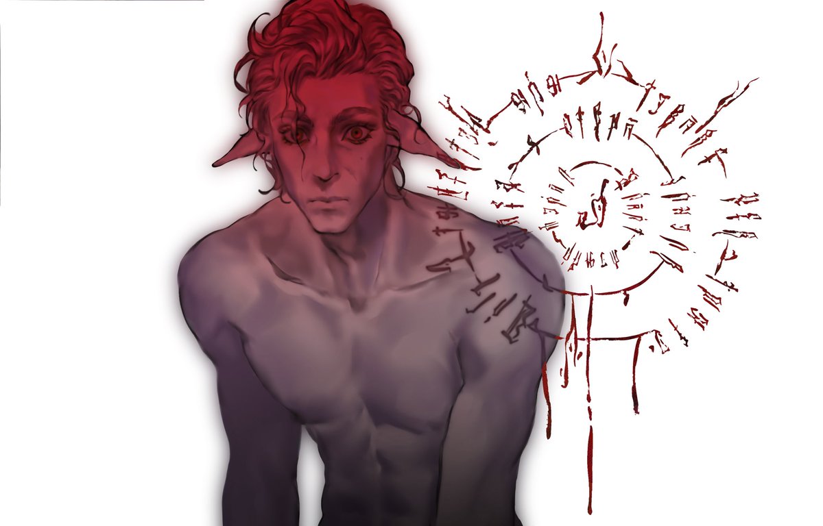 richelleanxx's tweet photo. old works #Astarion https://t.co/Msh0e5N5Fk
