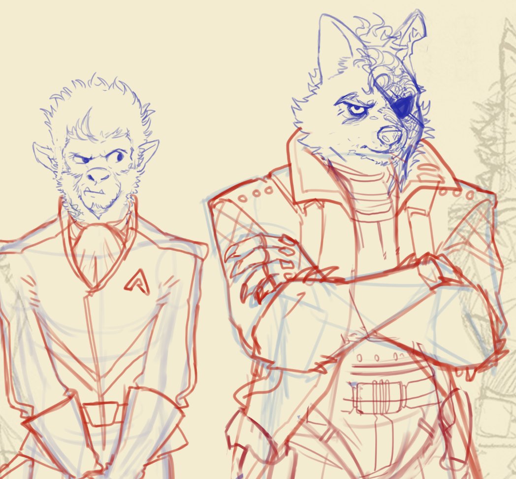 mattbyles's tweet photo. #starfox #starwolf
It's been a long, long time. Some folks are overdue a redraw/overhaul... https://t.co/68CgxW2YfI