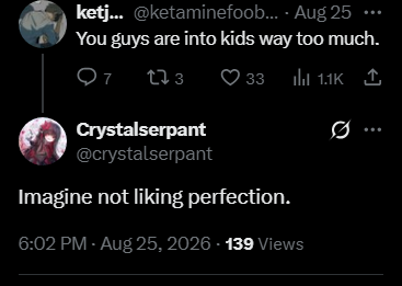 flaming94110205's tweet photo. @crystalserpant @Mygdonia173 dude it doesn't get better wtf 😭😭😭 https://t.co/VHhe3576wn