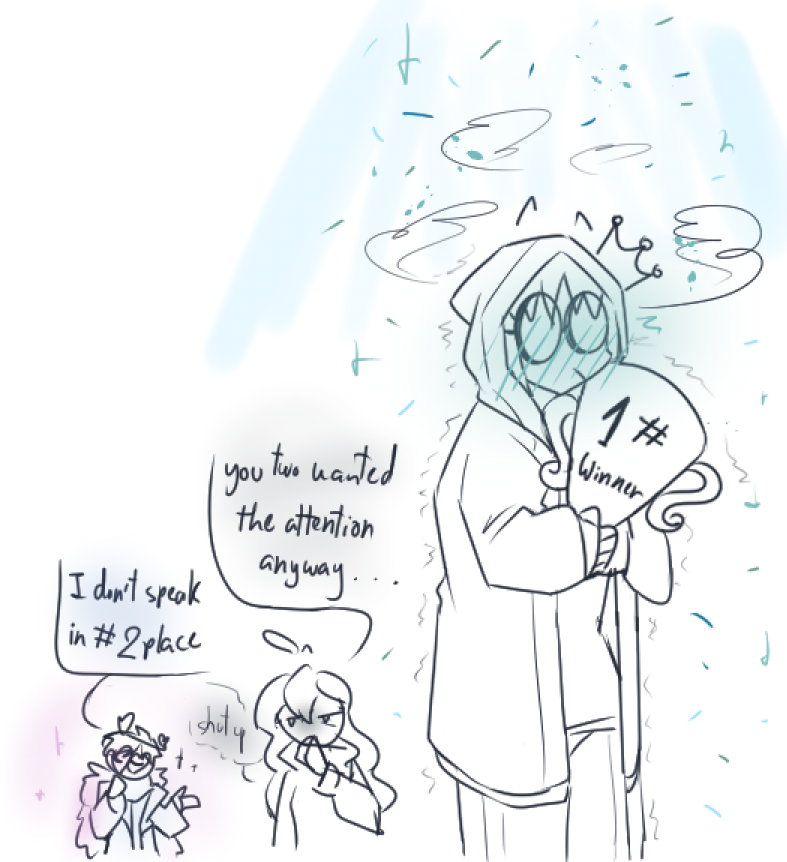 MerylinMiller04's tweet photo. Congratulation Grad! ✨
good luck next time Pj ( two times second place guys why? 😭)

#errorsans #paperjamsans #gradientsans #utmv https://t.co/xphJRhaLqv