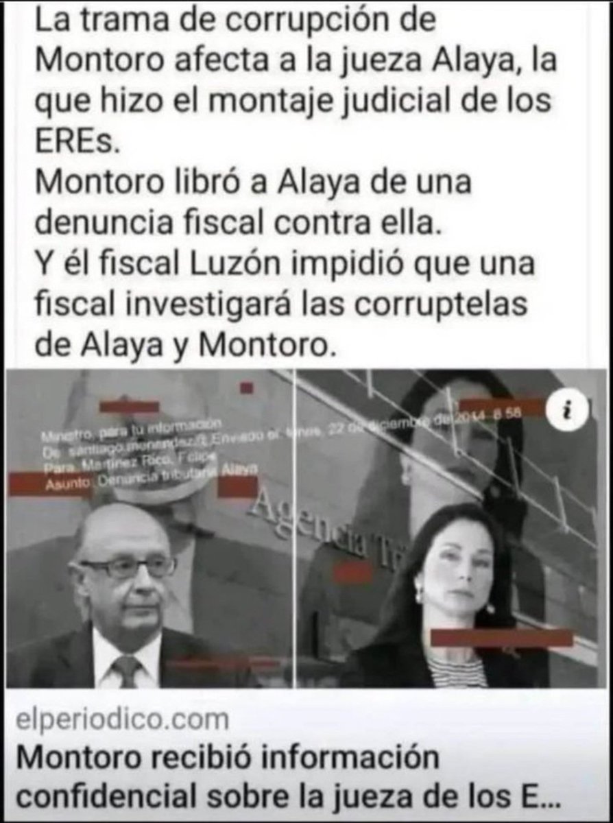 ManuelGmezHoyo1's tweet photo. Esta noticia es de una rremenda GRAVEDAD. Desmonta las palabras de la Presidenta del @PoderJudicialEs Sra.Perello con las que "exigia" respeto a los jueces y a sus decisiones "judiciales". Muchas , muchas , ... de las sentencias que en estos meses estamos conociendo : Fiscal Gral.Estado , Abalos&Koldo, Begoña Gomez , Hermano Presidente Sanchez , etc , llegado el momento , avergonzaran a la cupula judicial del pais. Tiempo.