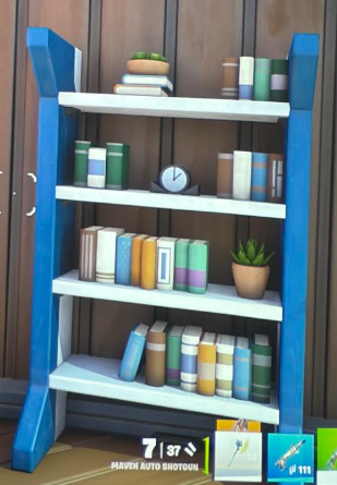 MatthewWin21204's tweet photo. #fortnite #FortniteSeven
Just got my new bookshelf finished for all my stuff! https://t.co/hbx2HnK1vz