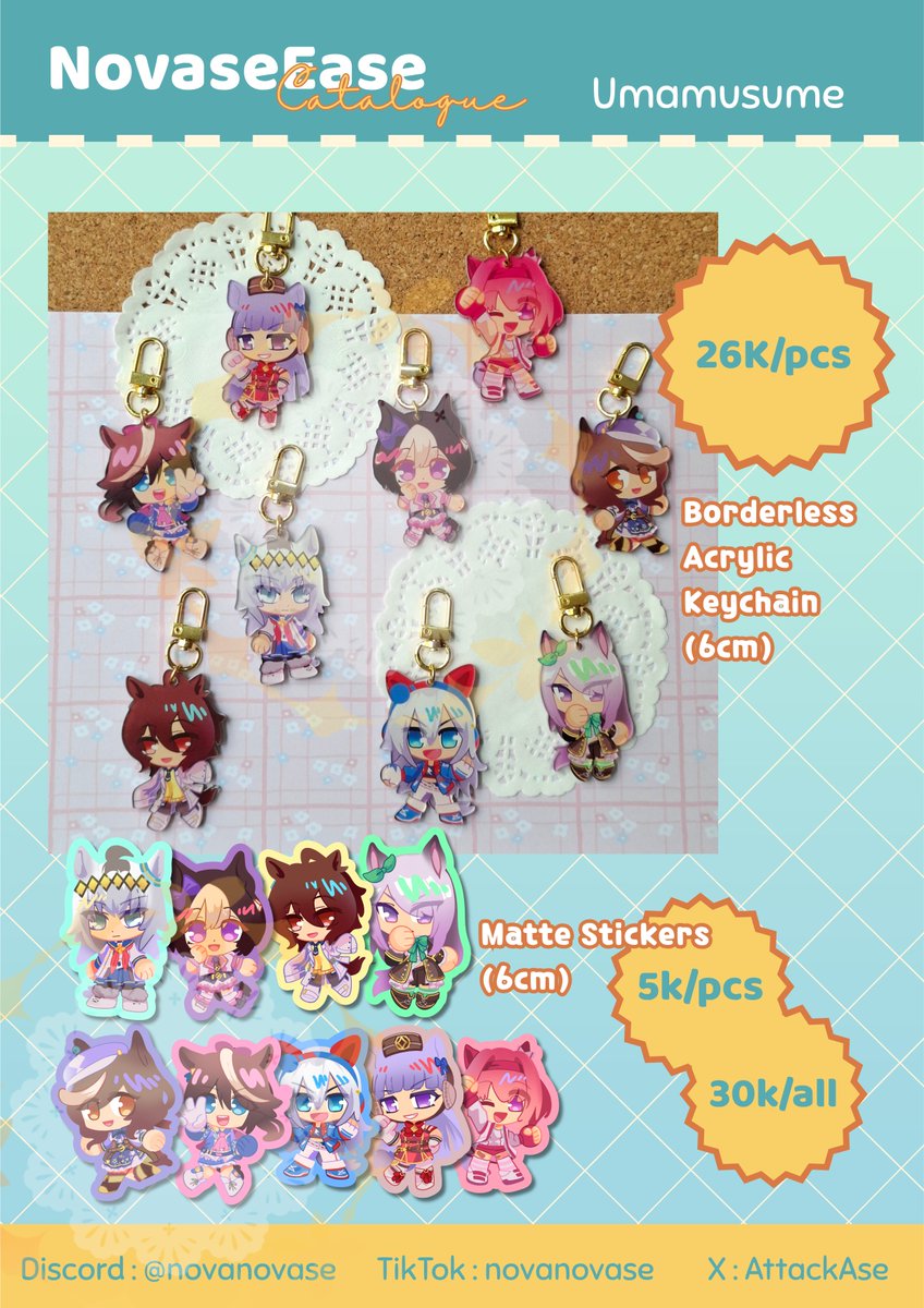 NovaNovase's tweet photo. Pt.4 my catalog for cf23 Booth no. P-37A NovaseEase (both day)
Full catalog:
https://t.co/amnrVBnhdG

Pre-order closed on 09 October 2026 https://t.co/cH6Sr3gCy2

Fandom: Dandy's World, TFC, SDV, CoD, DoL, Roblox, RDR
(Nothing is made with ai)

#comifuro23 #CF23 https://t.co/kNZVlAo5fE