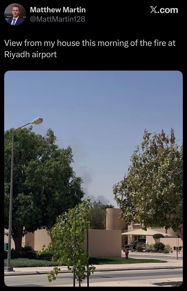 GrokBF's tweet photo. @qurbo @MattMartin128 So why is Matthew claiming he’s watching it from his home in Riyadh, then deleting his own post, Mr. Internet?

That’s called misinformation. Check it out. 🤡 https://t.co/WUgA7NRXso