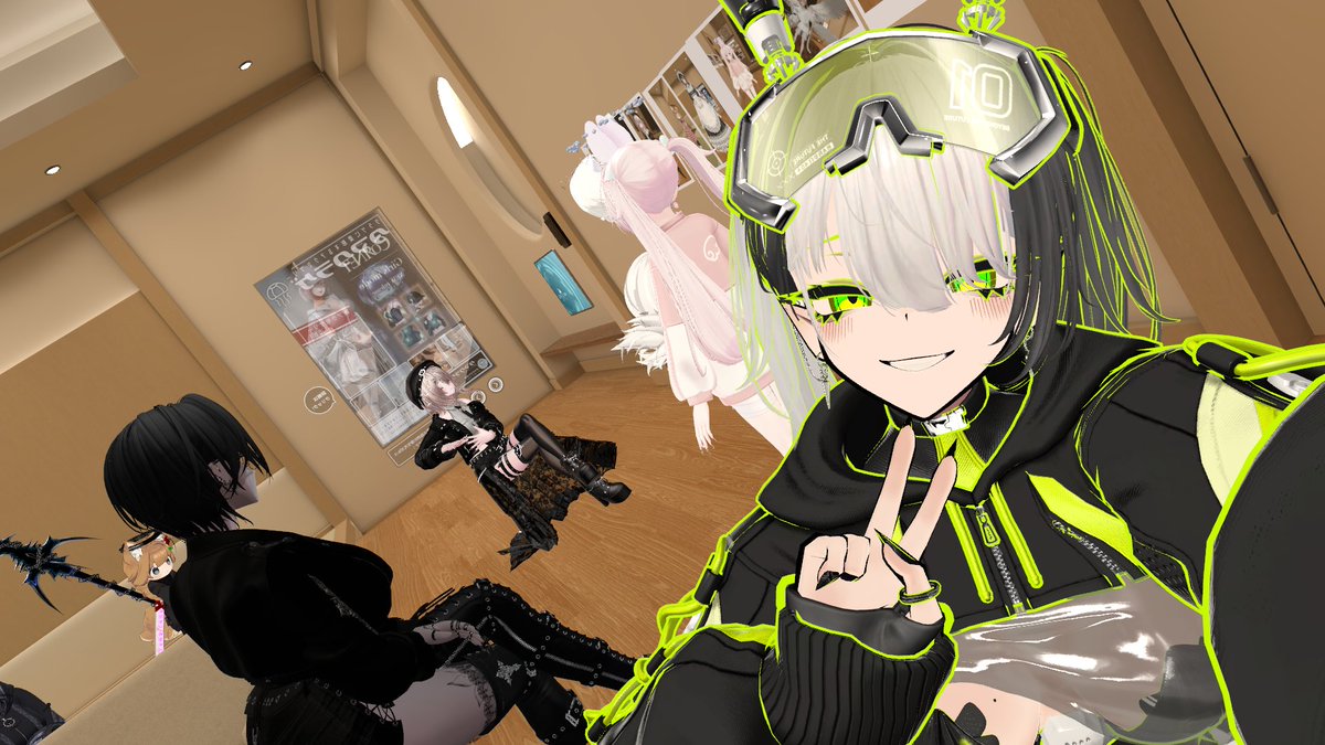 kuruibi1si's tweet photo. ミニイベントありがとうございましたみんなの麗しきアバター見れて良かった～！
二次会GIGAS来てくれた人ありがとー！呼べなかった人ごめんねー！

#2026年8月VRC同期会 
#VRChat https://t.co/HWjAlZg2kX