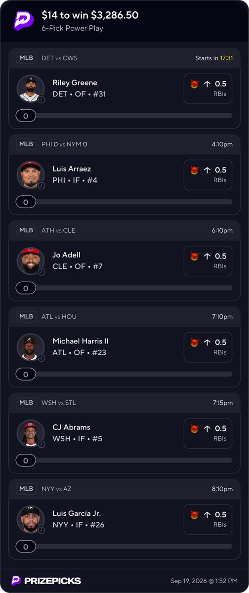 SwiperSavv's tweet photo. Copy my PrizePicks lineup using this link: 
https://t.co/vWgkeQLKeQ https://t.co/COtBxuWCKs