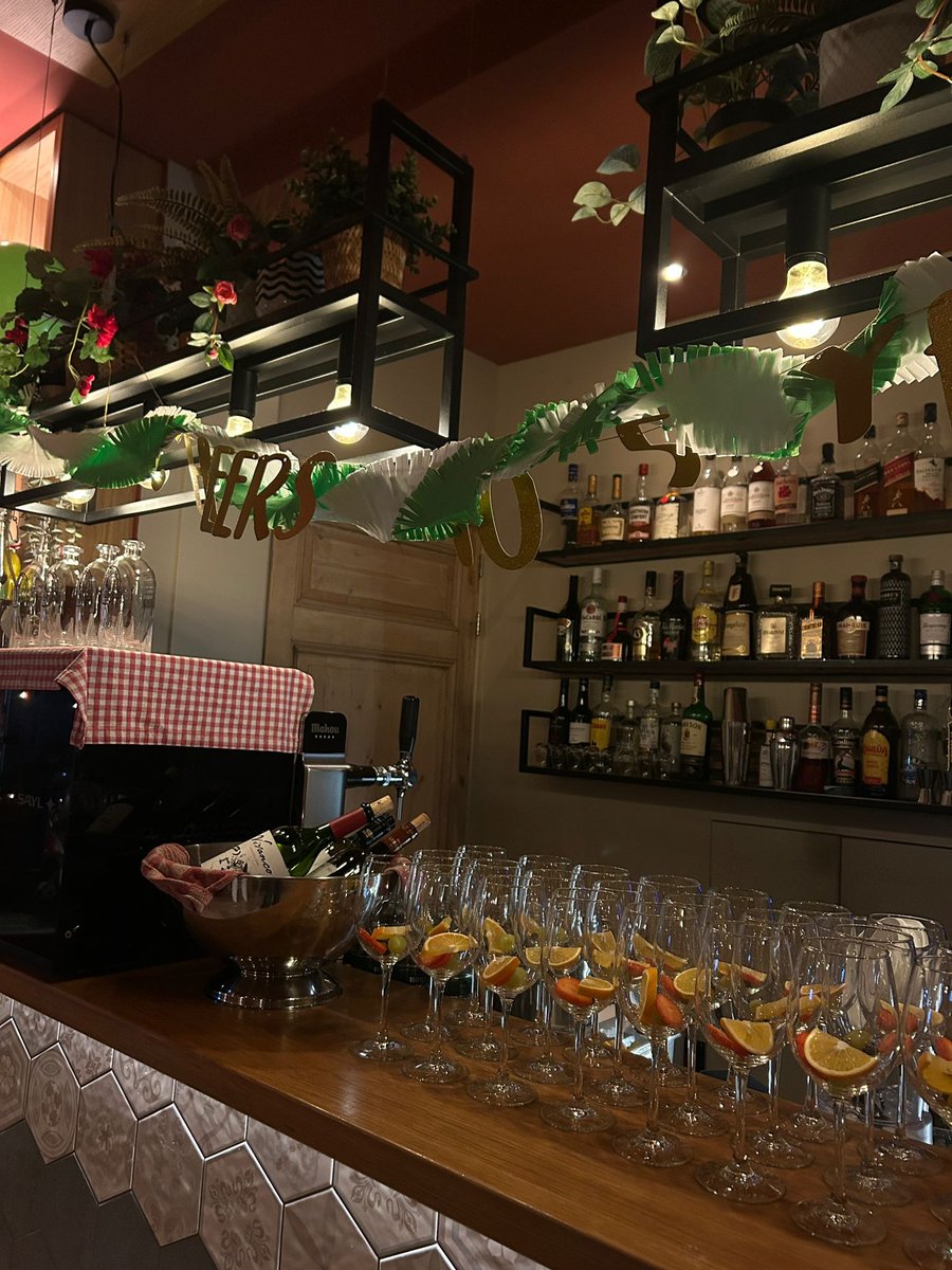 JoaquinHocking's tweet photo. With Project Team Energy, we recently celebrated a wonderful company party at Little Miss Sangria. Great venue, delicious food and drinks, lots of laughter, and live music by Tim Akkerman made it an unforgettable evening. https://t.co/i35BpCZFdN