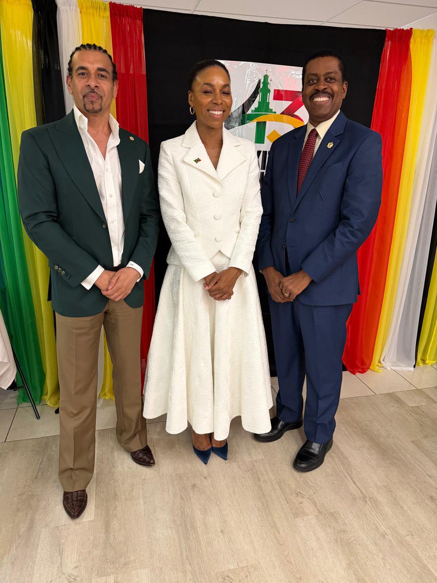 devbath's tweet photo. Yesterday, I joined my colleague, His Excellency High Commissioner Kevin Issac, in London for the 43rd Independence Anniversary celebration of St. Kitts and Nevis, bringing together around 200 Kittitians and Nevisians from across the UK. The celebration highlighted the enduring bond between the nation and its diaspora. 

It was wonderful to see our Kittitians and Nevisians come together to celebrate their country, their heritage, and their shared responsibility to build a stronger future.

Earlier in the day, I also joined nationals at Westminster Abbey in prayer for the people and Government of St. Kitts and Nevis.

Happy 43rd Independence to St. Kitts and Nevis.