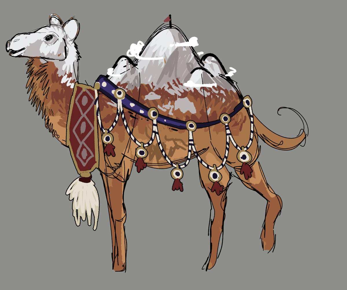 LEPER_KlNG's tweet photo. mountain camel https://t.co/nCmd0Io5Dq